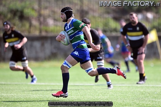 2022-03-20 Amatori Union Rugby Milano-Rugby CUS Milano Serie C 1818